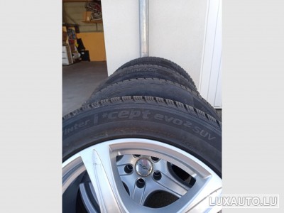 Aluminium wheel rims + Tyres 18"