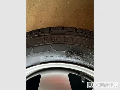 Steel wheel rims + Tyres 17"