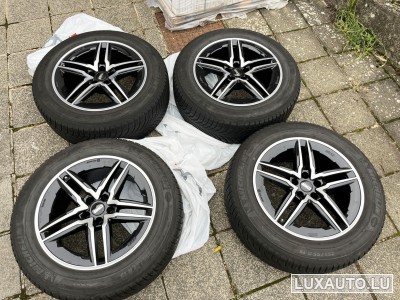 Aluminium wheel rims + Tyres 19"
