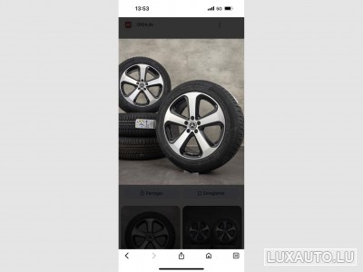 Alu-Felgen + Reifen 20"