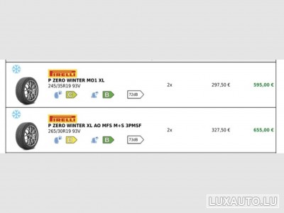 Tyres 19" - 245/35R 93V" - 245/35R 93V