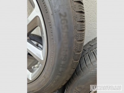 Aluminium wheel rims + Tyres 19"