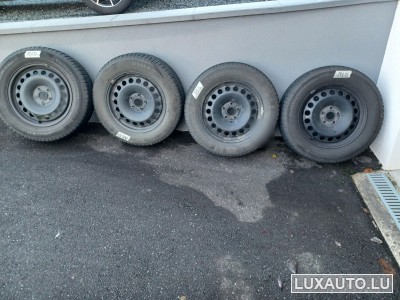 Steel wheel rims + Tyres 17"