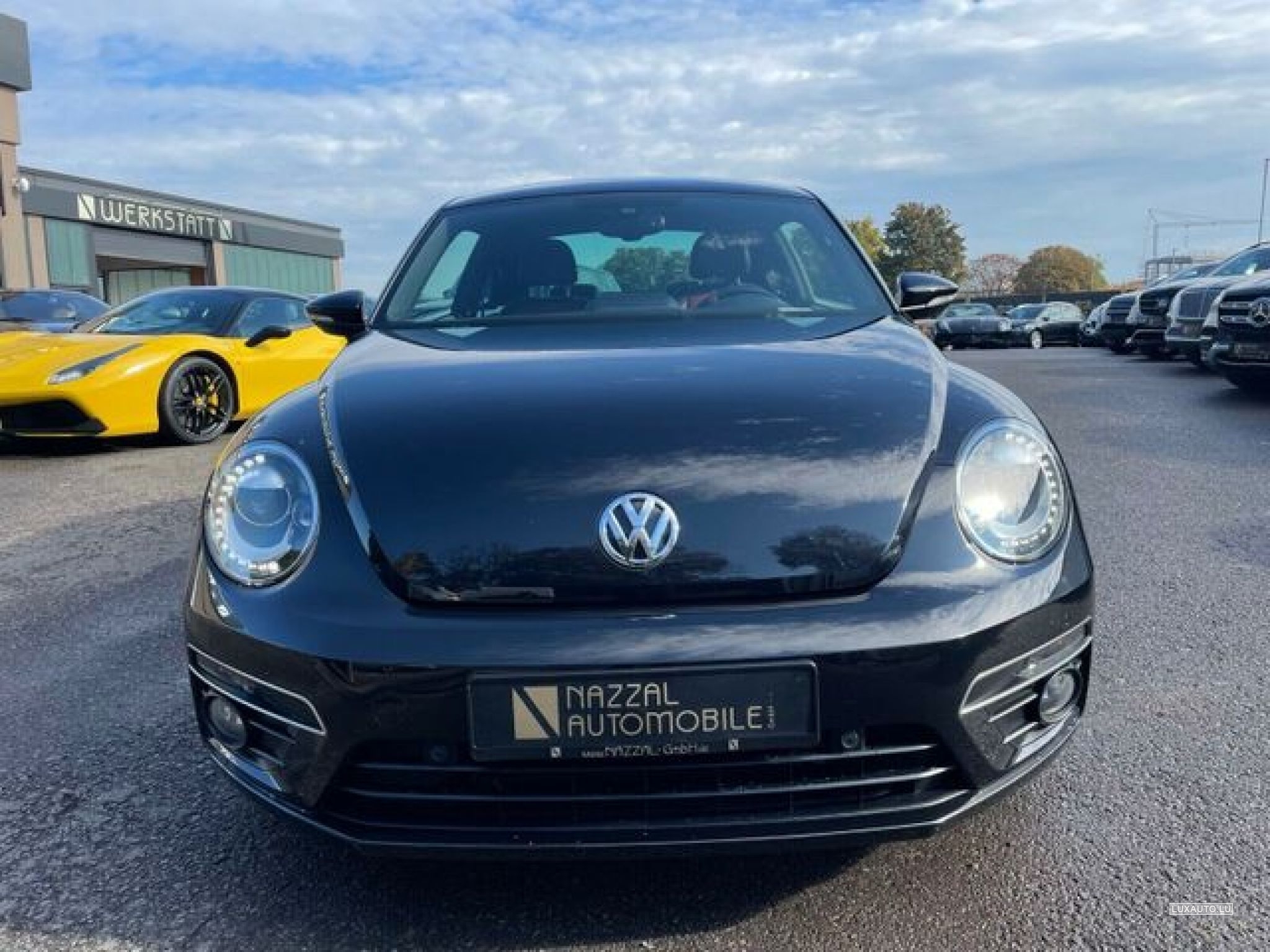 Vw Beetle Beetle R-Line-Sport *xenon*leder*navi*fender* Noir d'occasion ...