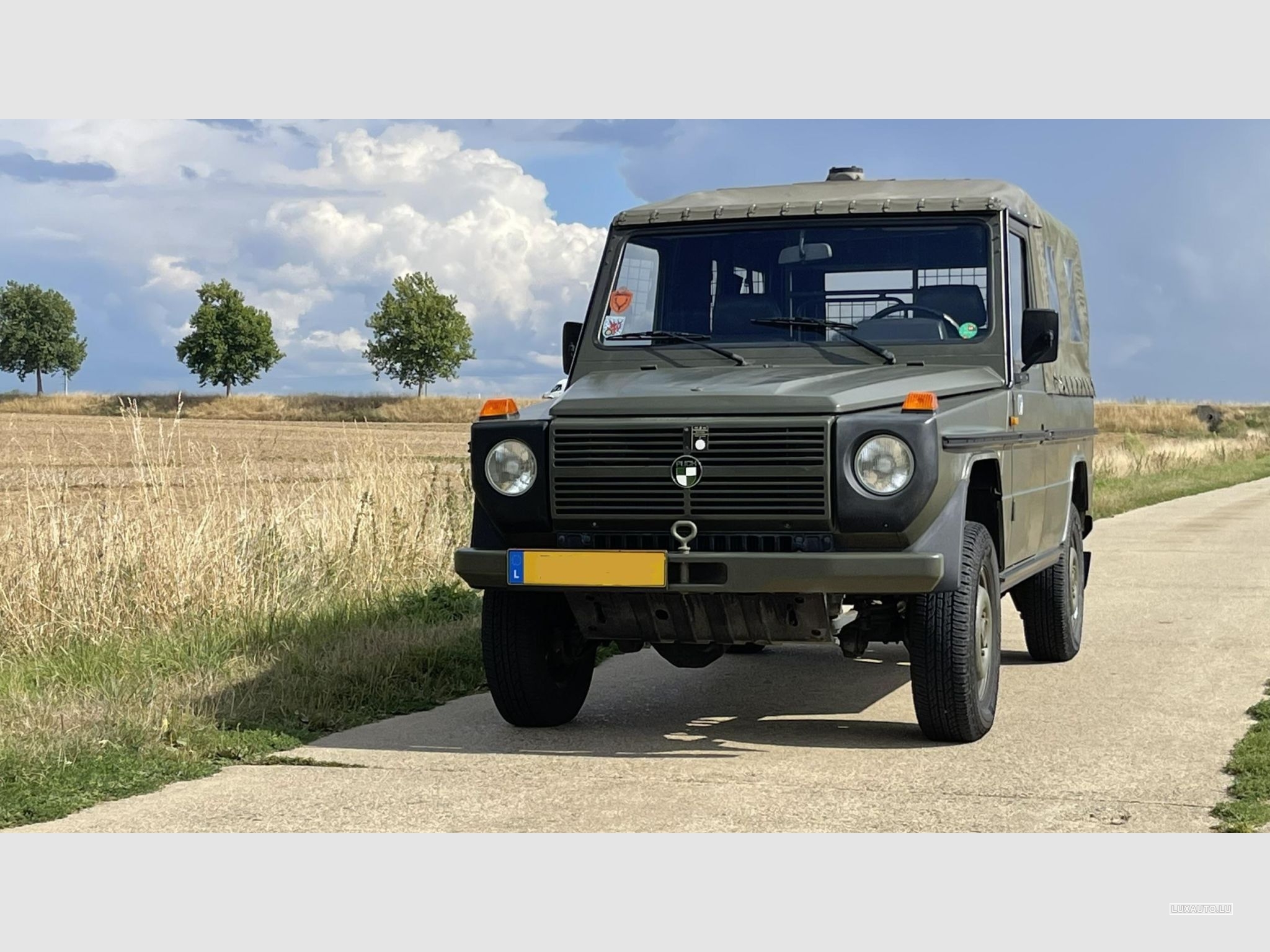 Mercedes G 230 230GE  Automatik - Lang - Cabrio - 8 sitze - Army Oldtimer T