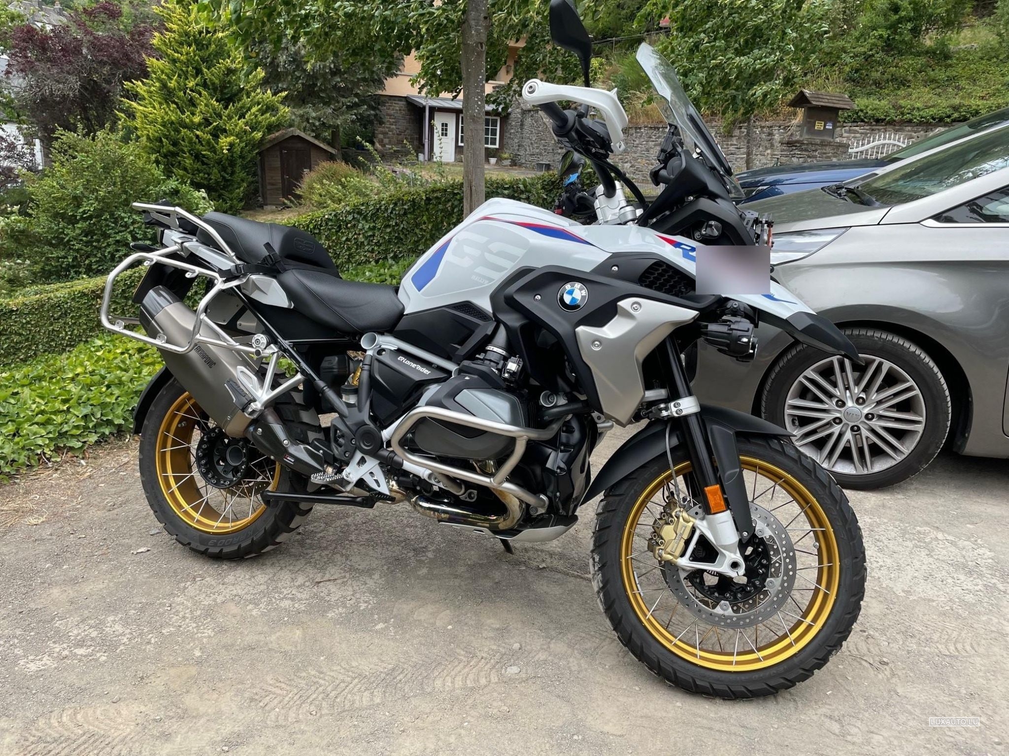 BMW R 1250 GS Rallye 5 Packs Blanc d'occasion, moteur Essence et boite ...