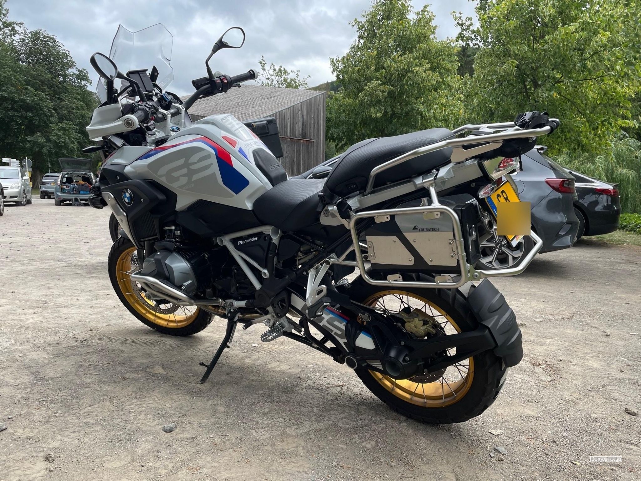 BMW R 1250 GS Rallye 5 Packs Blanc d'occasion, moteur Essence et boite ...