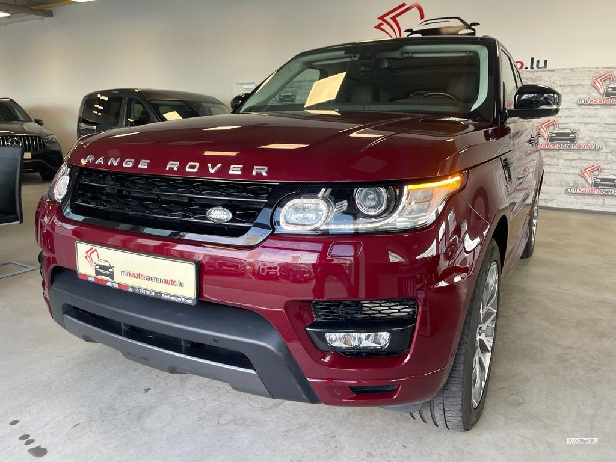 Land-Rover Range Rover Sport 3.0 SDV6 HSE Dynamic Rouge, moteur Diesel ...