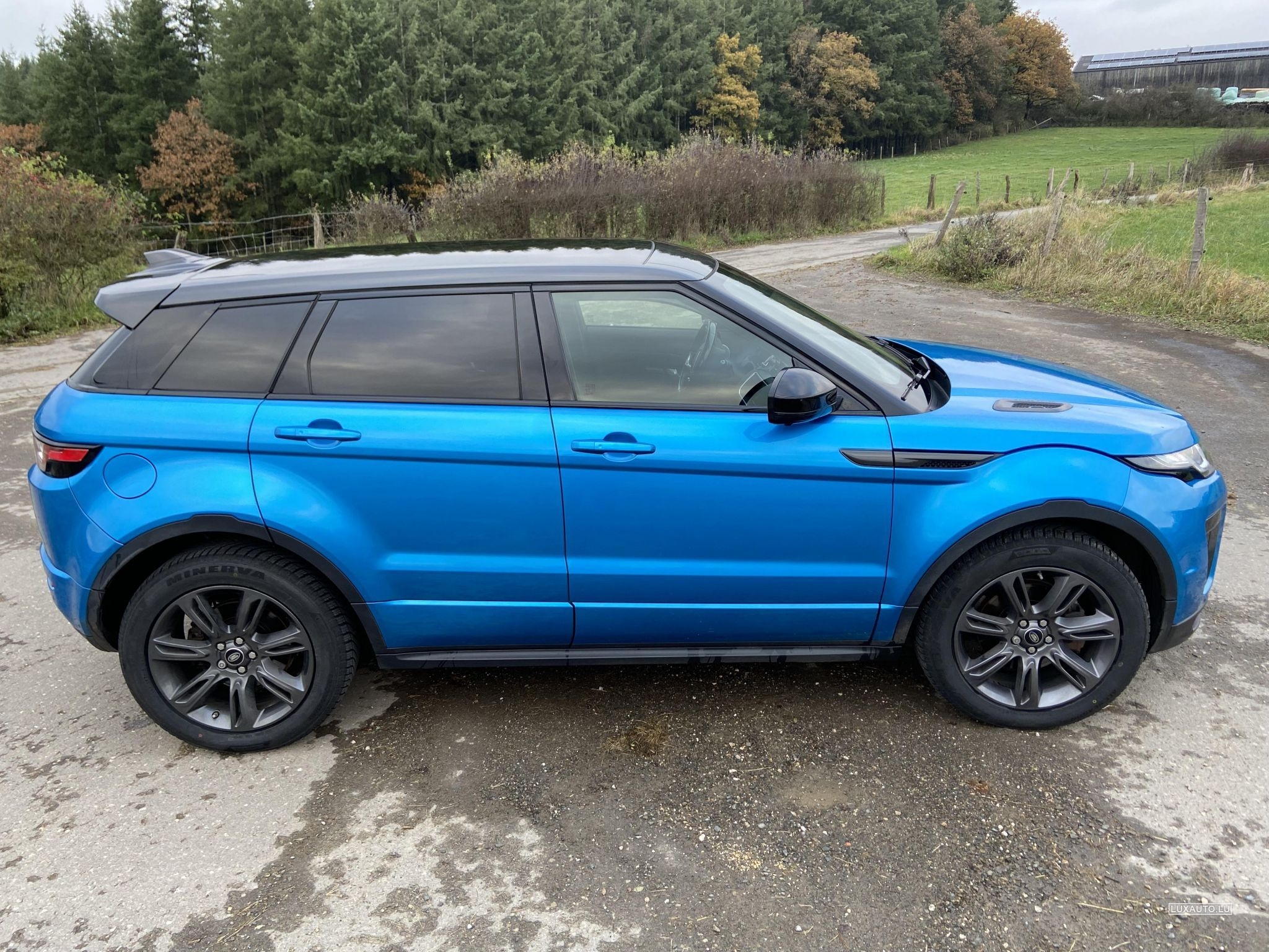 Range Rover Bleu Land-Rover Range Rover Evoque HSE Landmark Bleu d'occasion, moteur ...