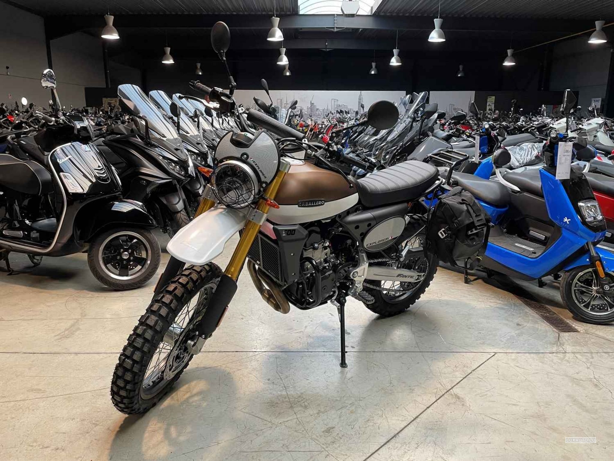 Fantic Caballero Scrambler explorer 500