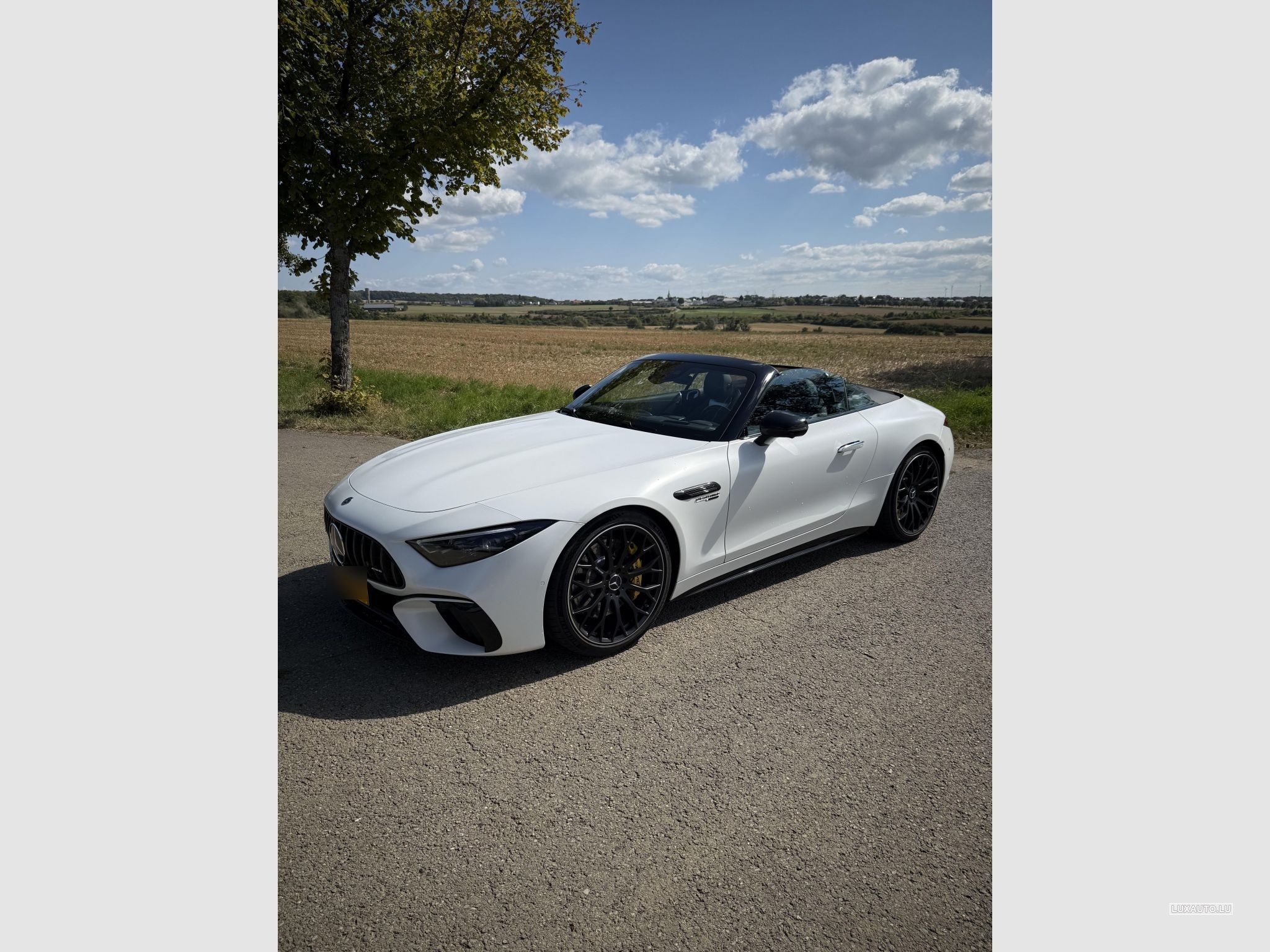 Mercedes SL 63 AMG SL 63 AMG 4 matic  cabrio blanc magno Manufacture