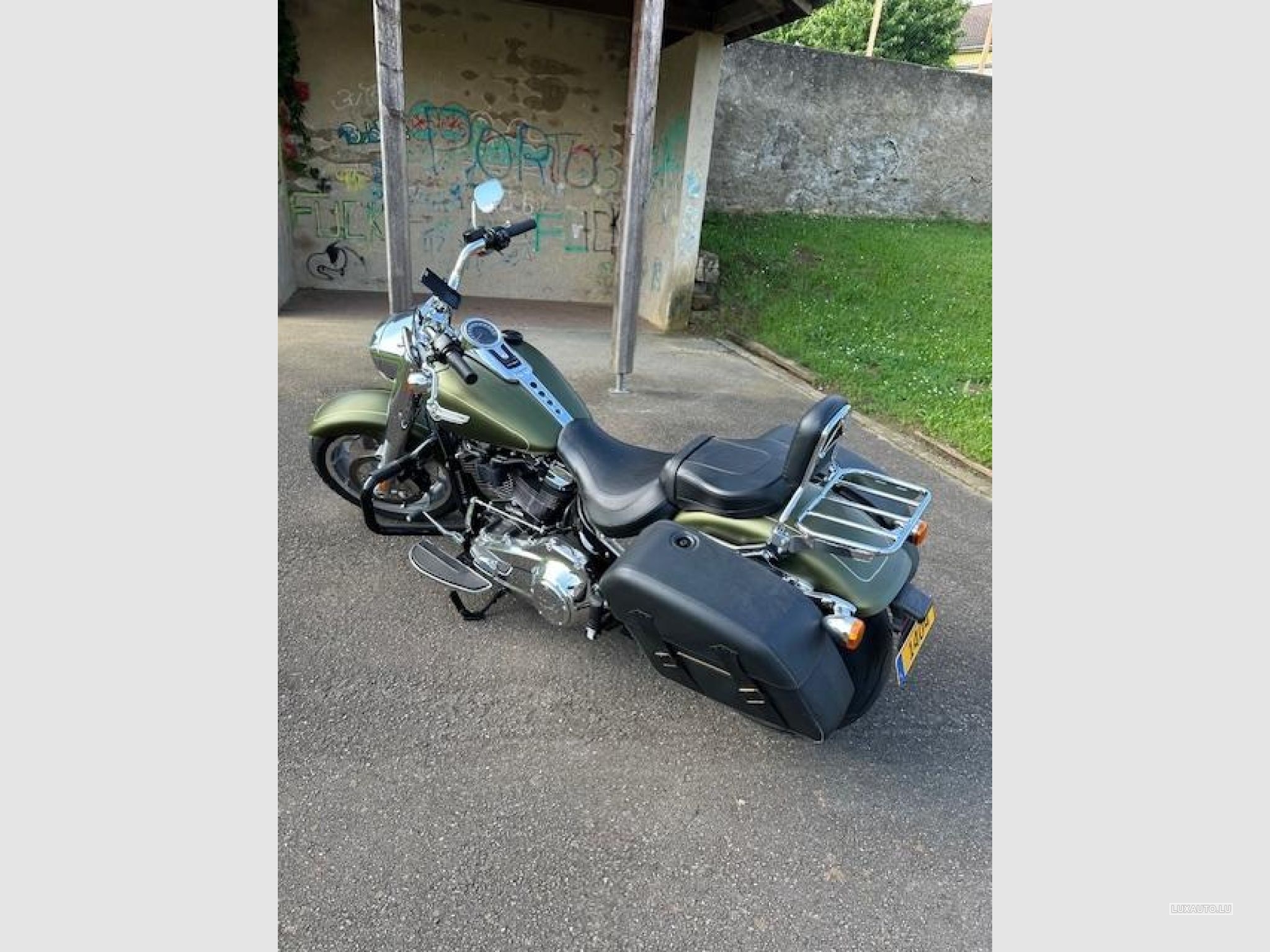 Harley-Davidson Fat Boy vert