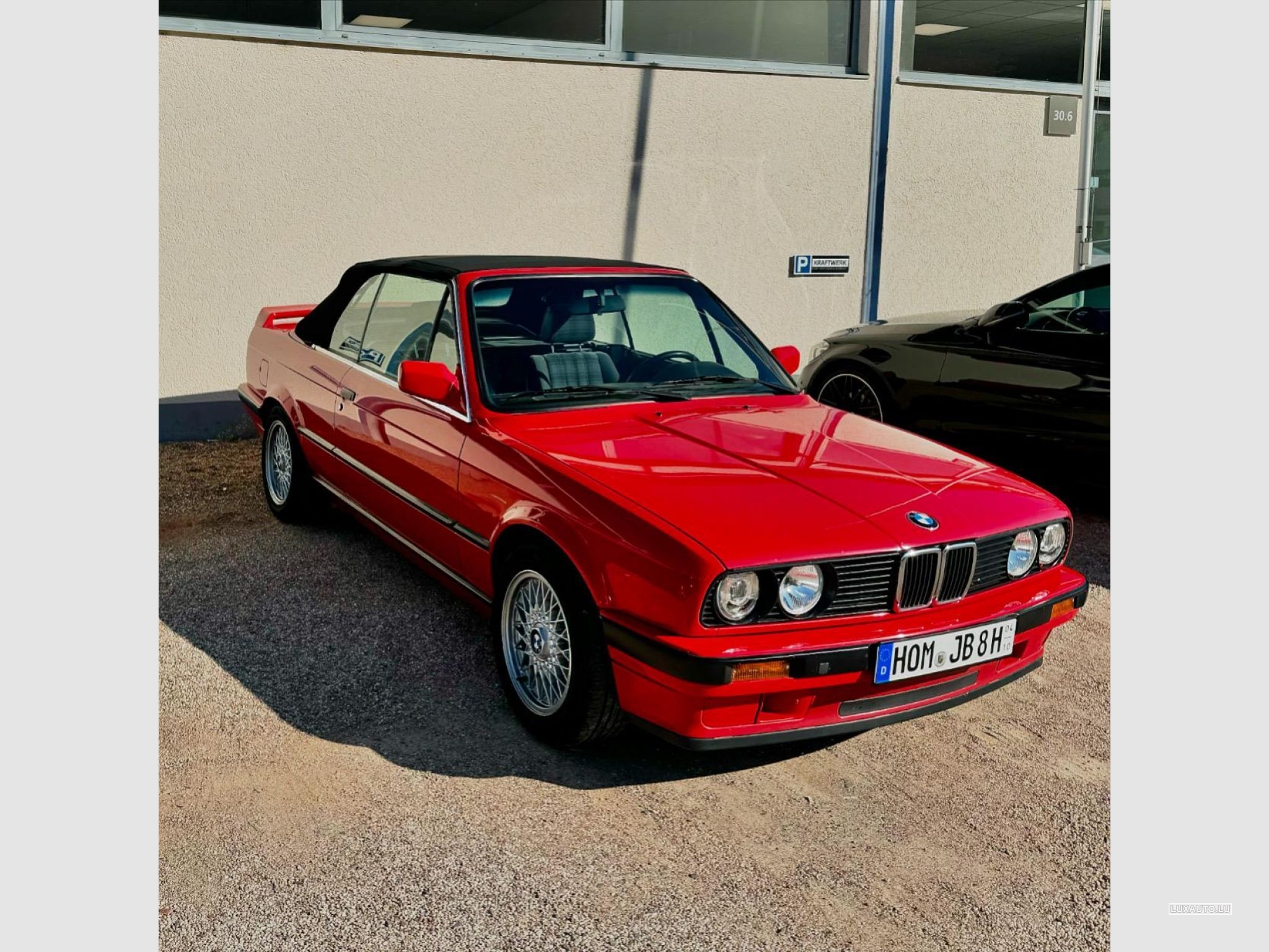 BMW 318 E30 Oldtimer Cabrio TOP M-Design Windschott