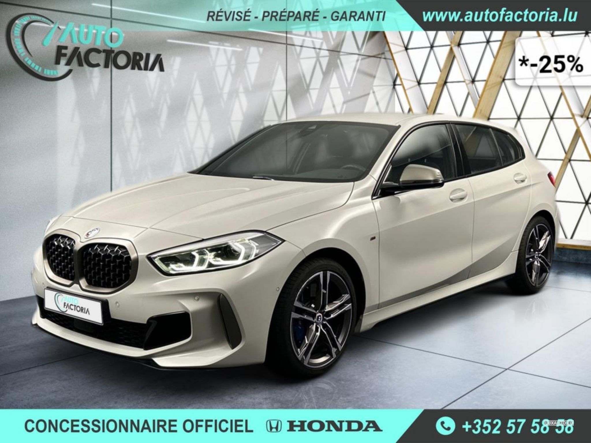 BMW 118 -25% M 135I 306cv BVA8 4x4+GPS+CAM+Options