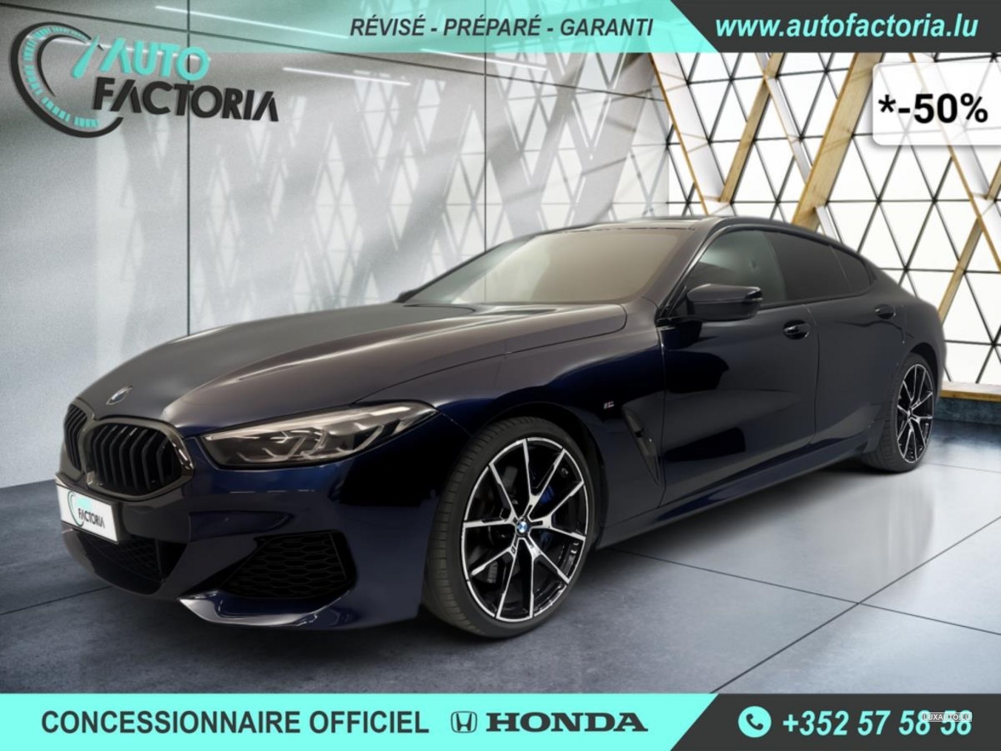 BMW 840 Gran Coupe -50% 840D 340cv BVA8 4x4 M Sport+GPS