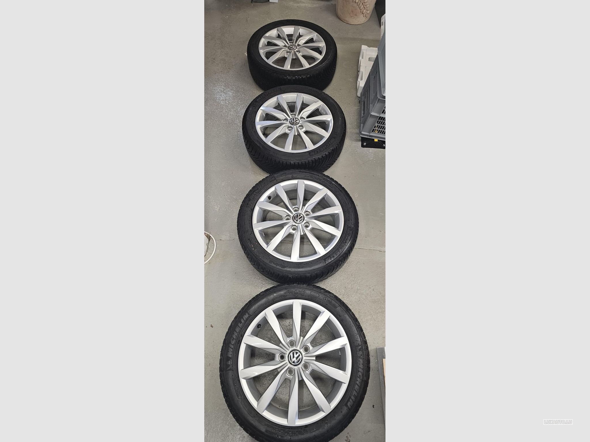 Jantes de alumínio + Pneus 17" Inverno