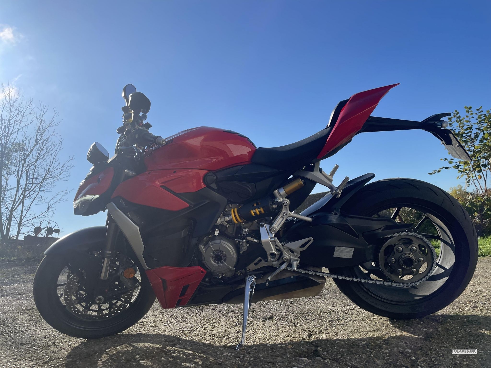 Ducati Streetfighter saddle racing version, motorcycle cover waterproff
