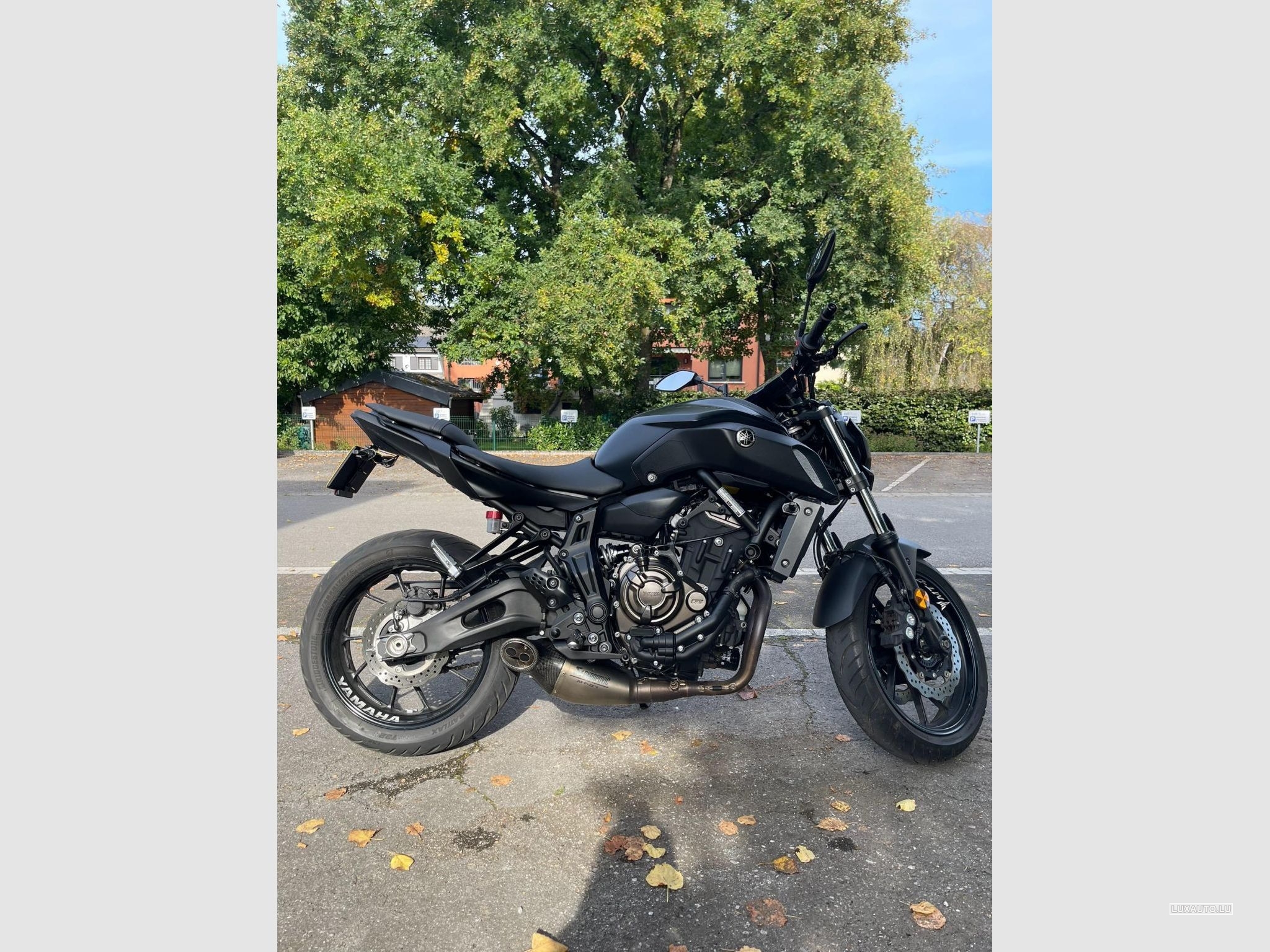 Yamaha MT07 Akrapovic