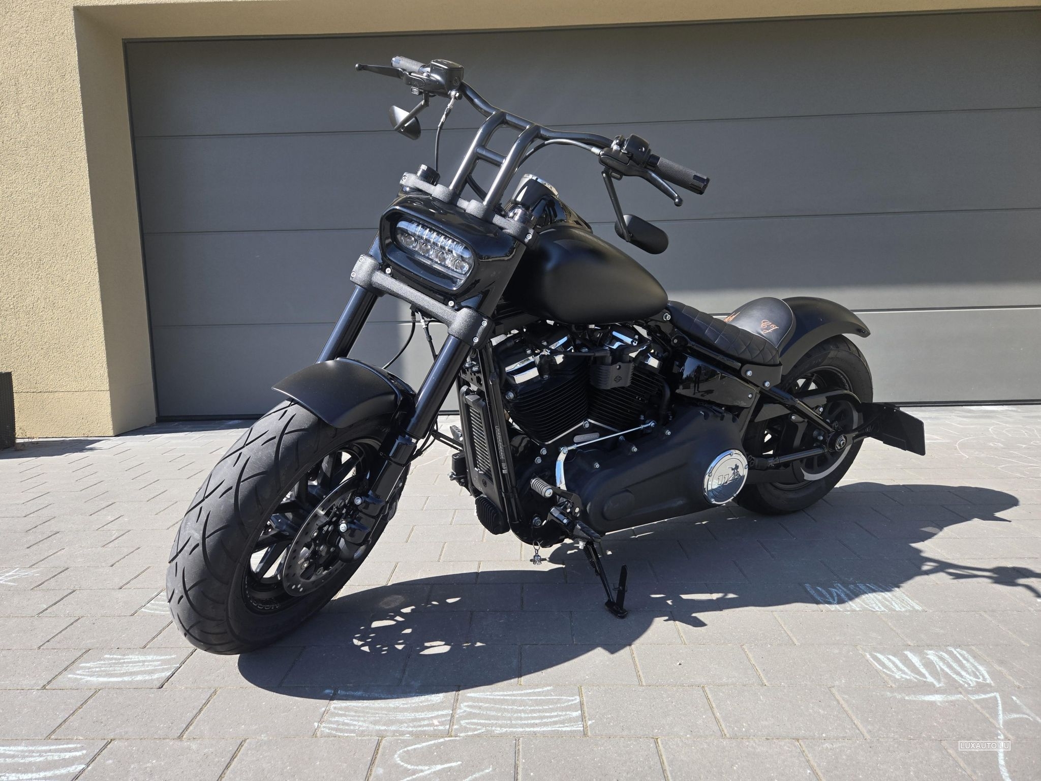 Harley-Davidson Fat Bob Stage 1 et customisé