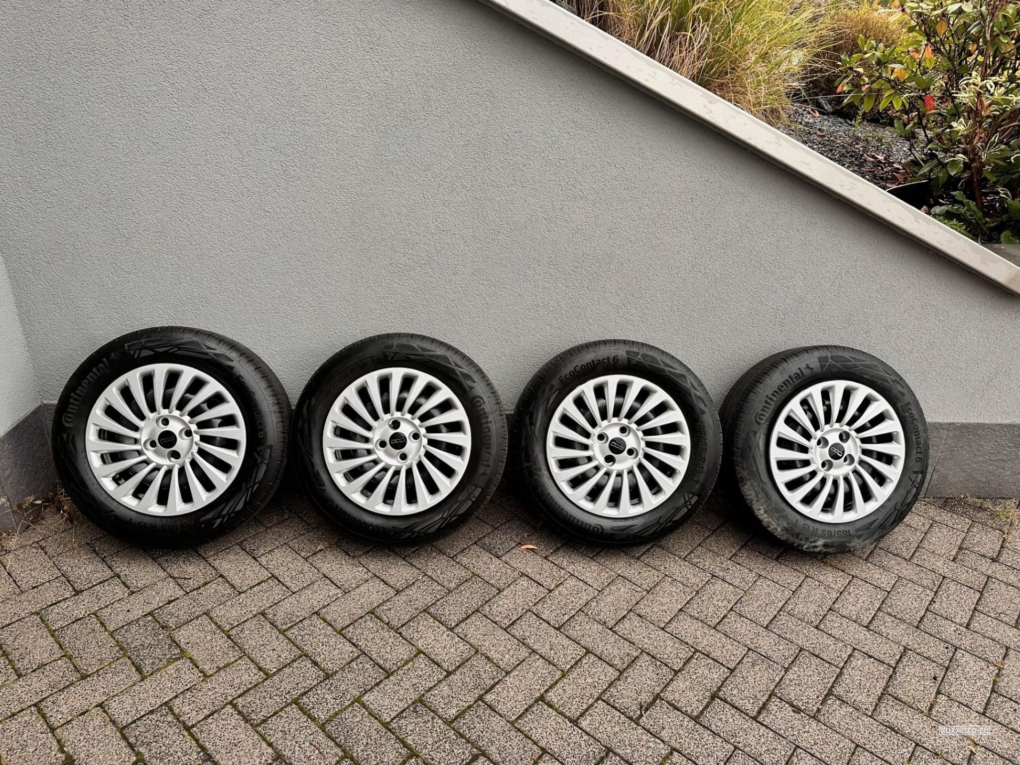Jantes Acier + pneus 15" Eté