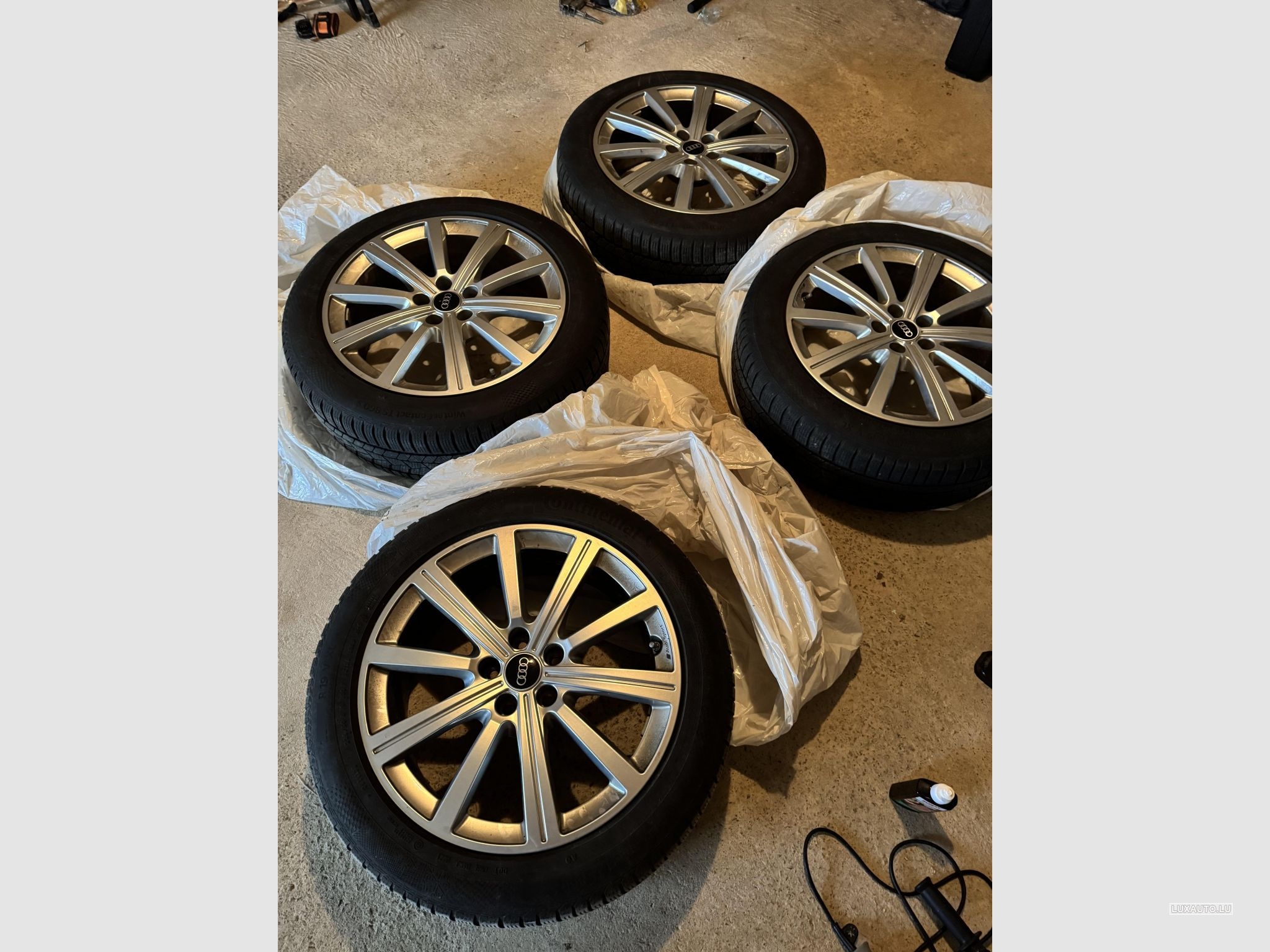 Alu-Felgen + Reifen 21" Winter
