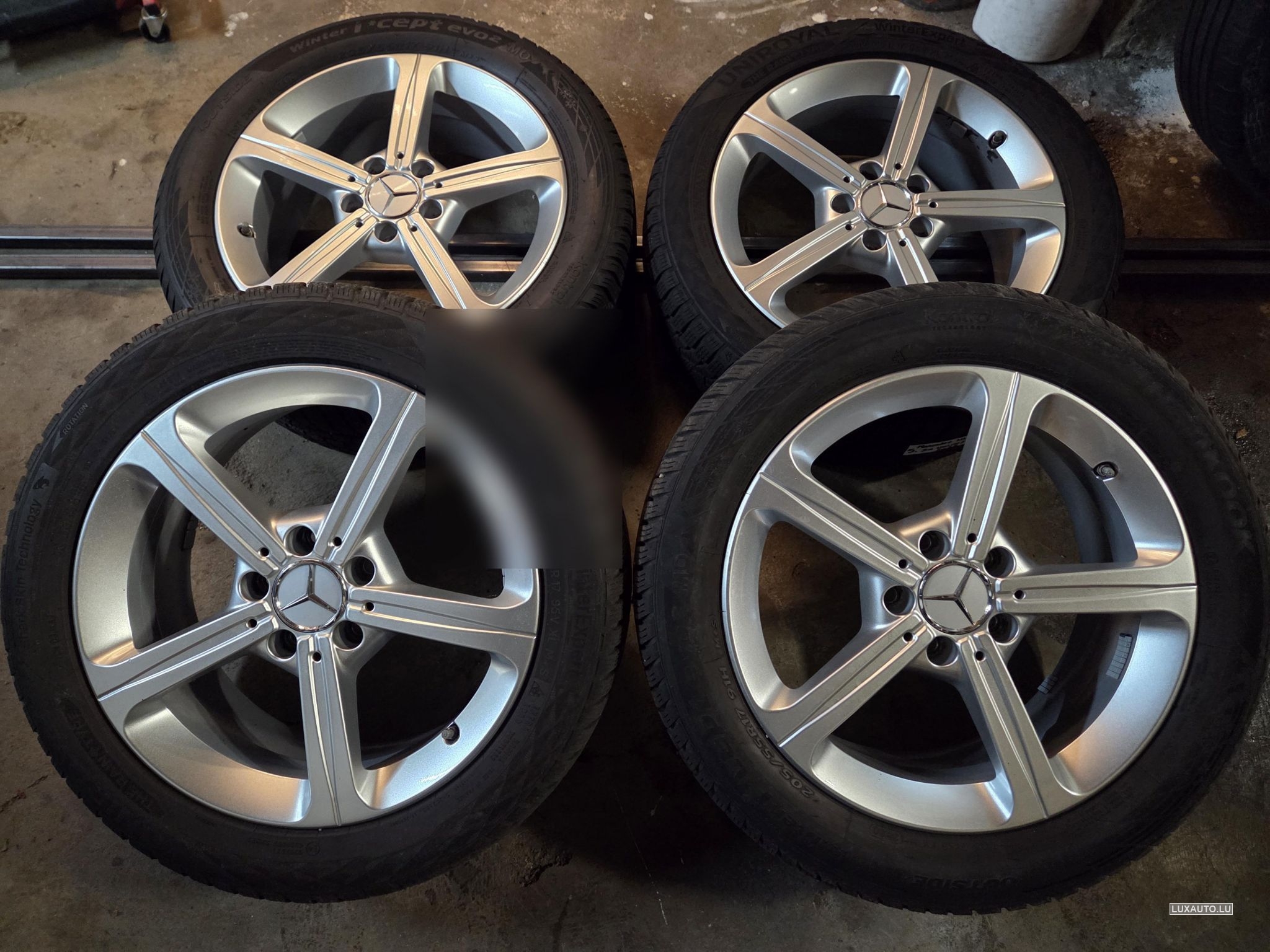 Jantes Alu + pneus 17" Hiver