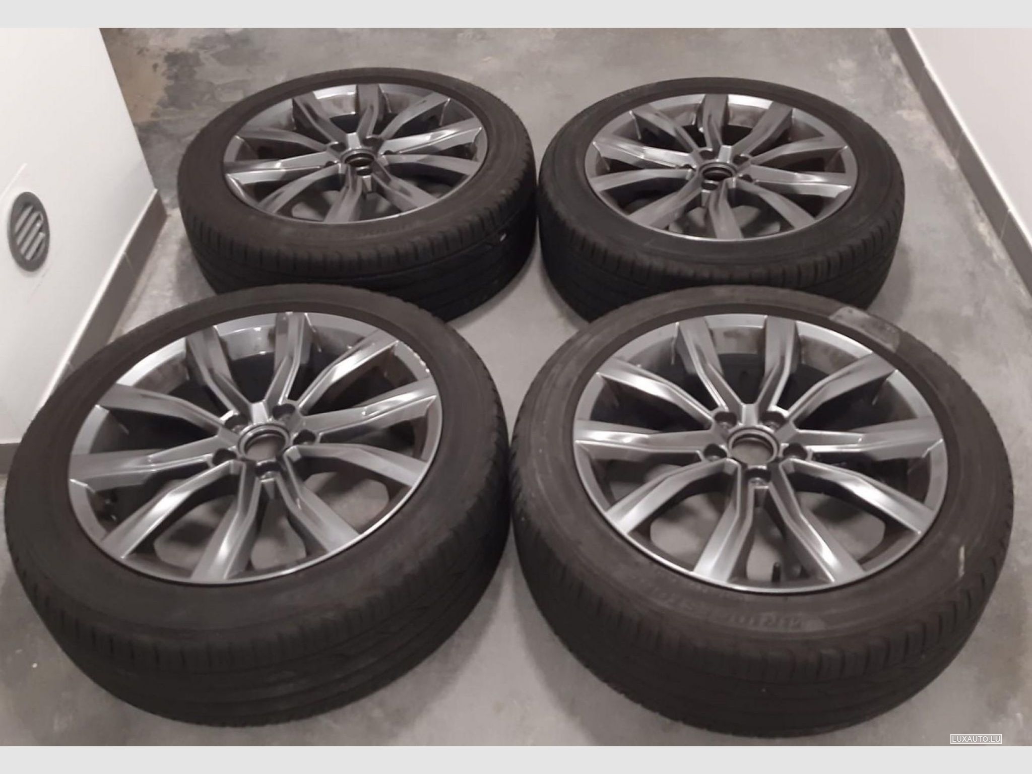 Aluminium wheel rims + Tyres 18" Eté