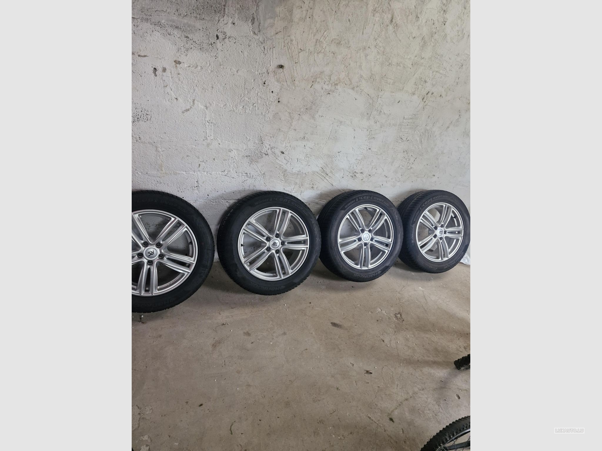 Jantes Alu + pneus 18" Hiver